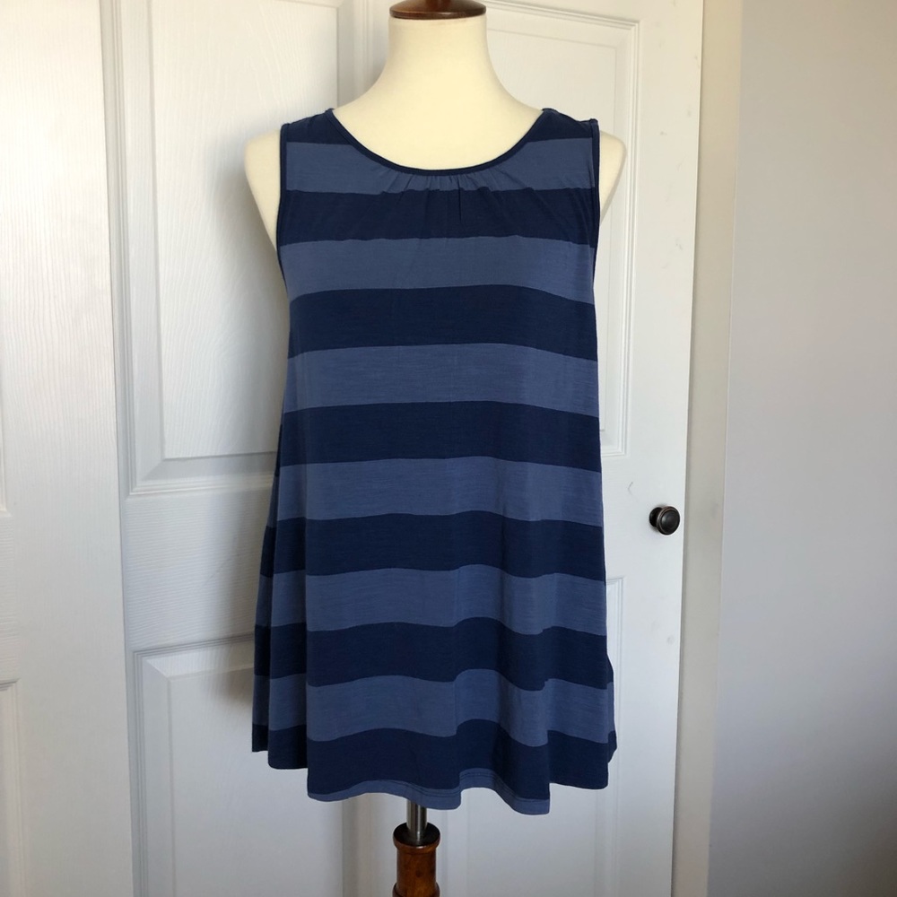 NWT - Gap drapey stripe tank top. Size S Tall